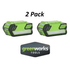 2 Pack Genuine GreenWorks 29662 40V 4Ah Lithium-ion Battery 40 Volt NEW - Affordable Parts & Accessories for Motor Vehicles — Shop with Confidence